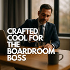 A personalised ice tray crafted for the boardroom boss. Ideal gift for high-achievers who unwind in style.