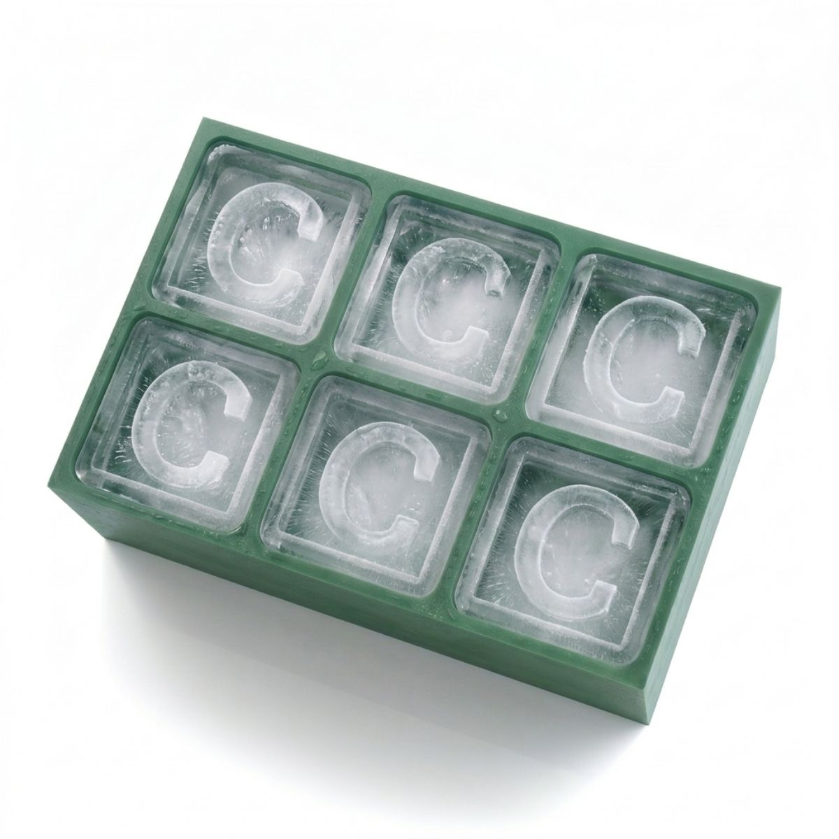 Fresh and fun, this green “C” tray is ideal for birthday celebrations, cocktail nights, or novelty bar setups with a personalised touch.