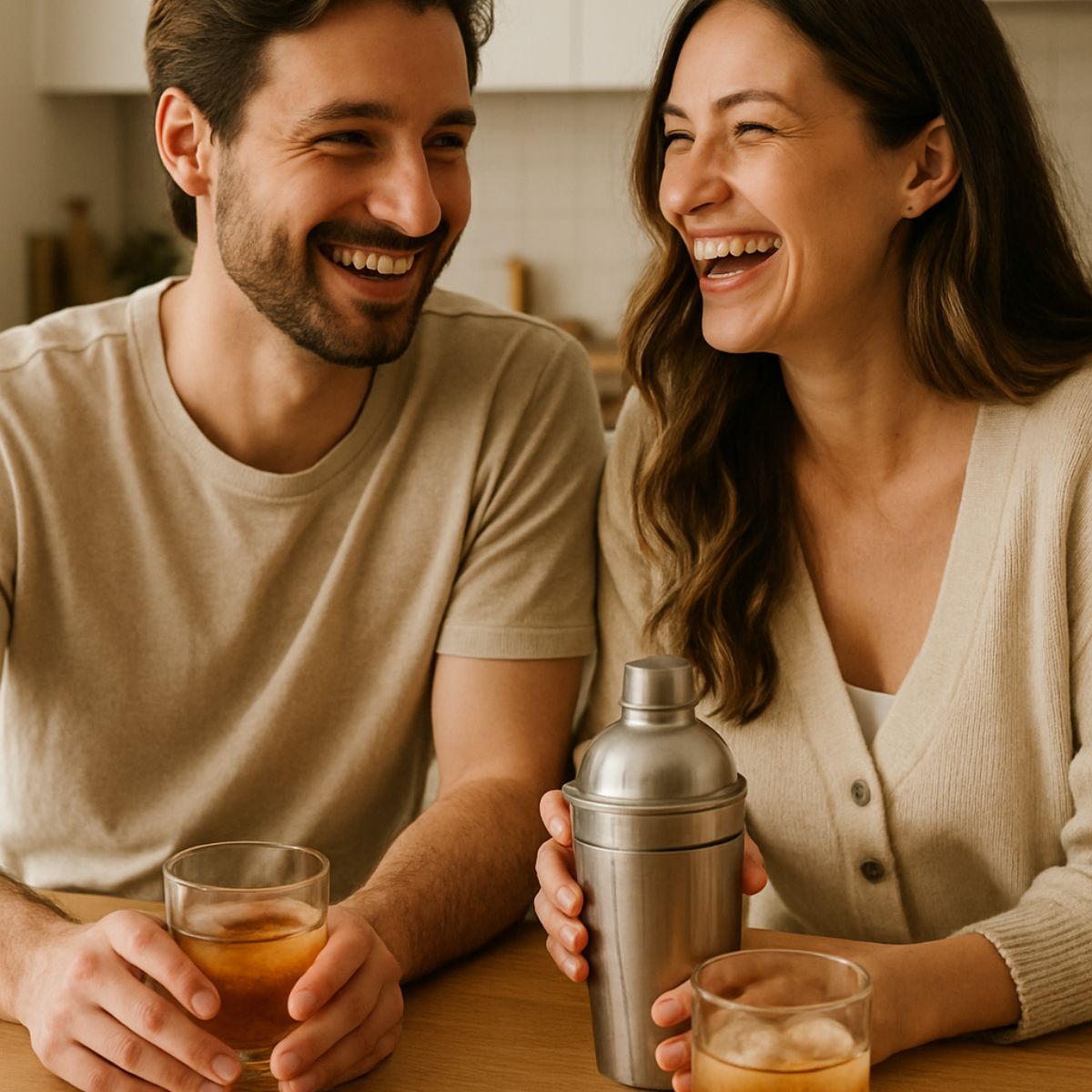 A couple enjoying a relaxed moment together — a visual reminder of why meaningful gifts matter.