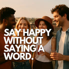 Celebrate Every Sip – Personalised “HAPPY” Ice Cube Tray for Parties & Gifting - Chilled Out Creations