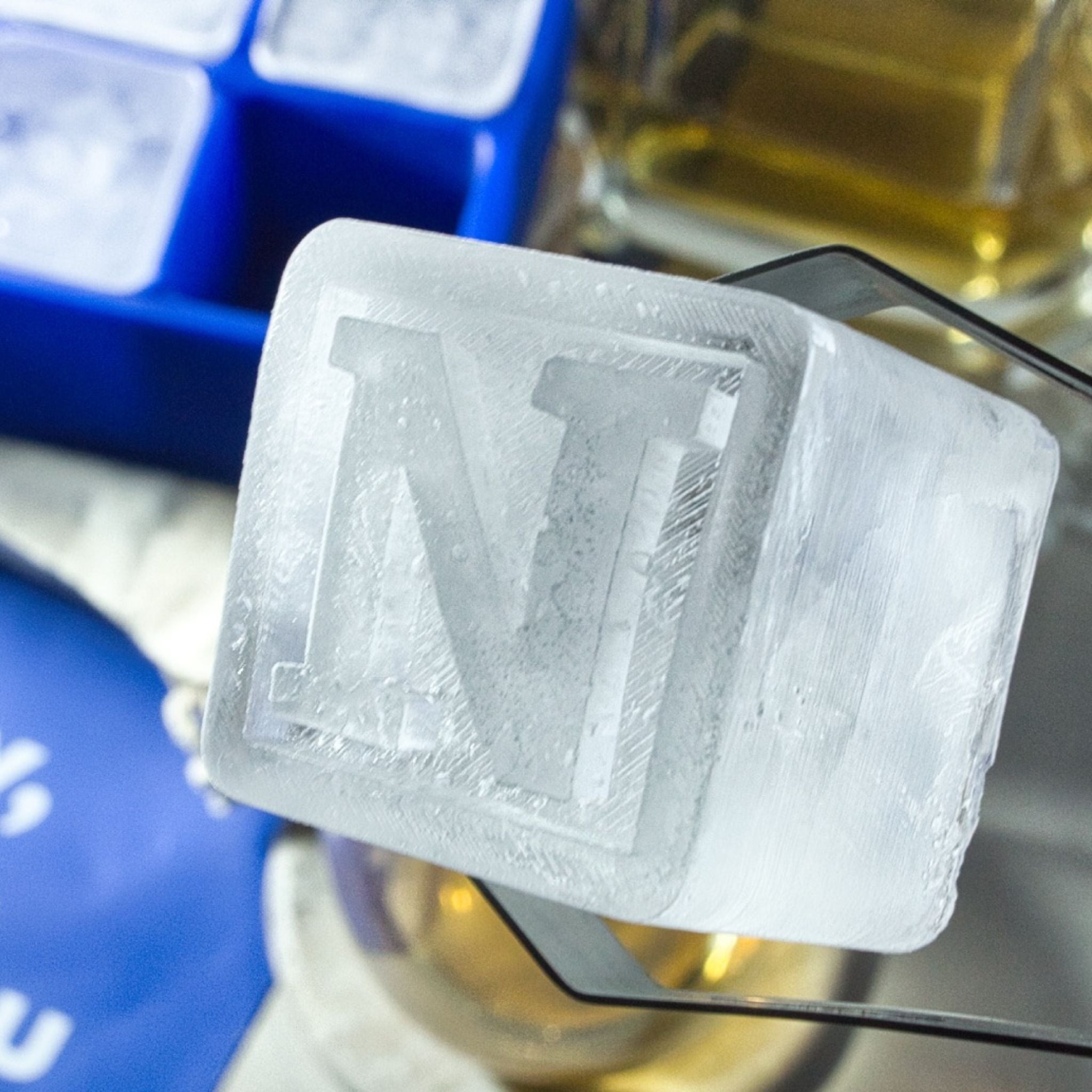 Cheerful Highlight — Green A Ice Tray for One of a Kind Present for Men - Chilled Out Creations