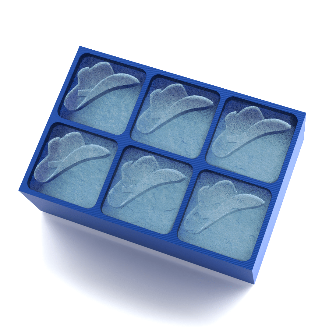 Cowboy Ice Cube Tray – Western Whiskey Gift for Him - Chilled Out Creations