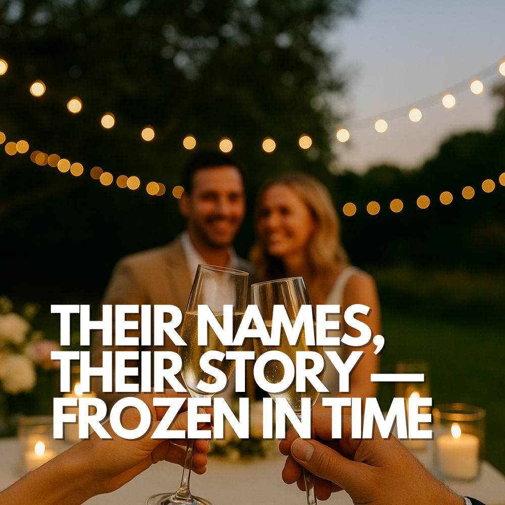 Custom Couples Ice Tray – Monogrammed Initials & EST Date for Romantic Gifting - Chilled Out Creations