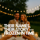 Custom Couples Ice Tray – Monogrammed Initials & EST Date for Romantic Gifting - Chilled Out Creations