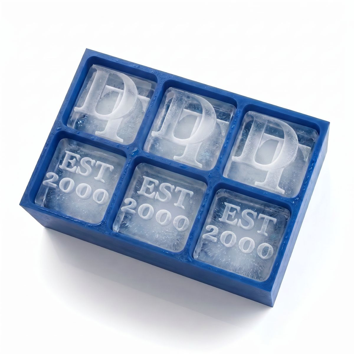 Custom EST. Year Ice Tray – Personalised Gift for Birth Year or Milestone Dates - Chilled Out Creations