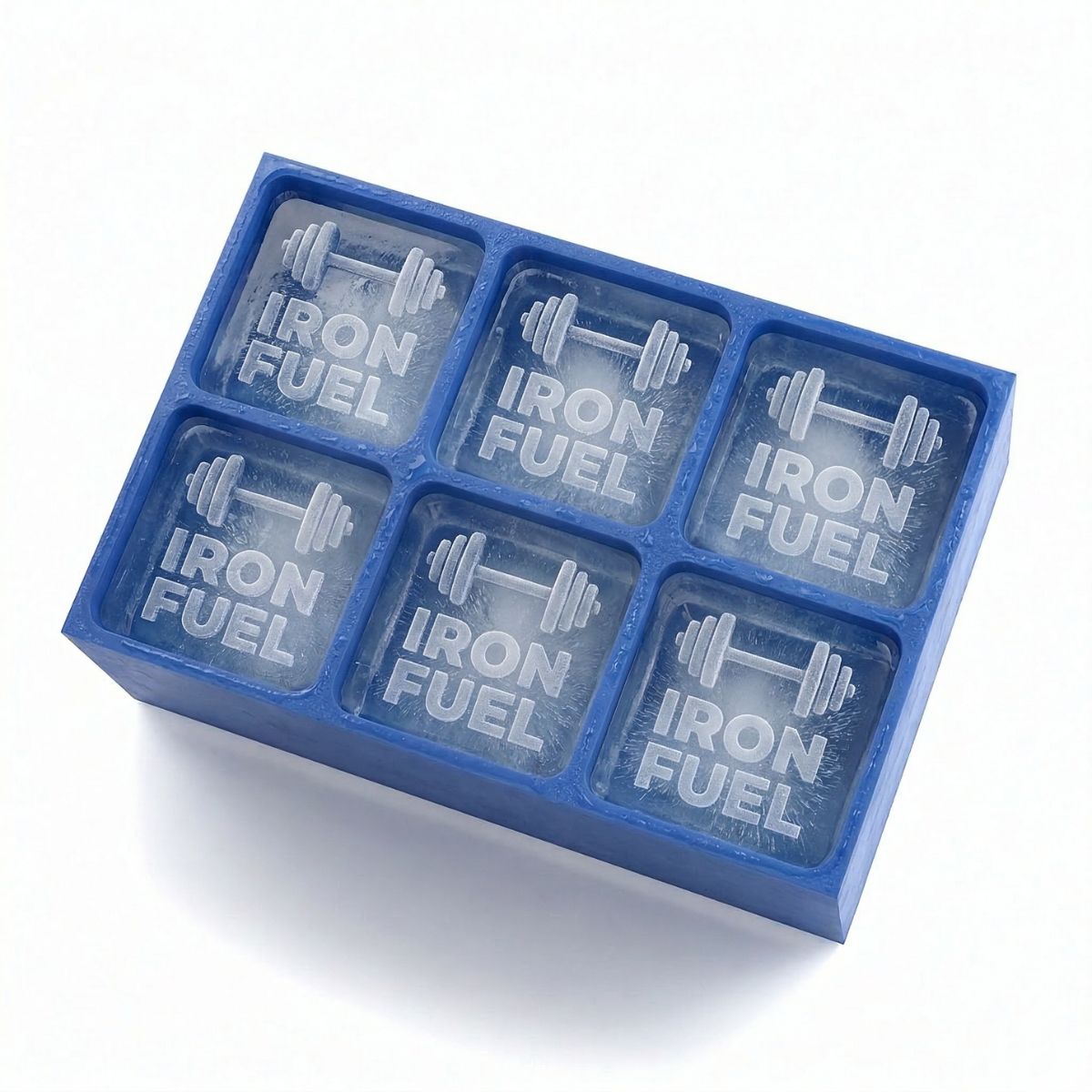Custom Gym Logo Ice Trays – 45 mm Cubes for Shakes & Events - Chilled Out Creations