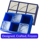 Custom Ice Cube Tray - Personalised Ice Mould - Your Logo, Text & Design - Chilled Out Creations