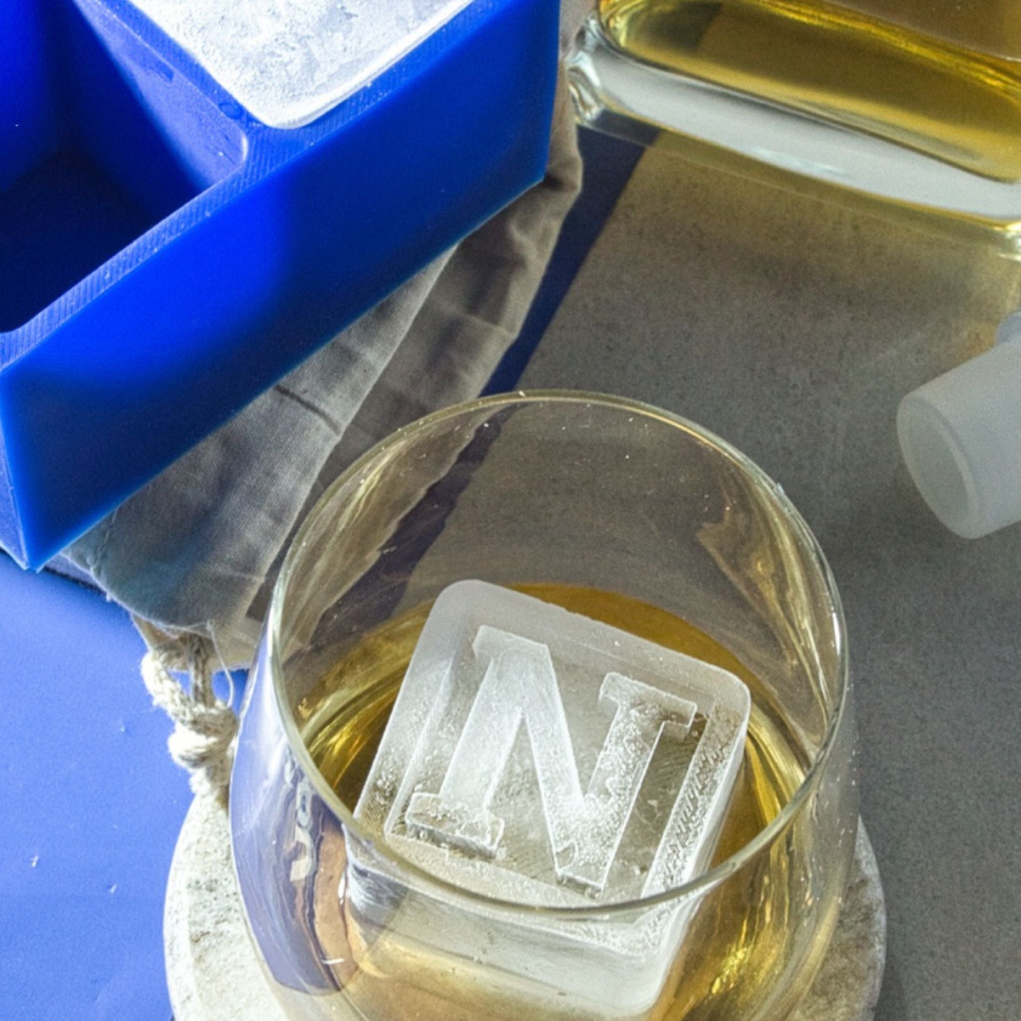 Custom Letter N Ice Tray – Personalised Gift for Noah, Natalie, Nate & More - Chilled Out Creations