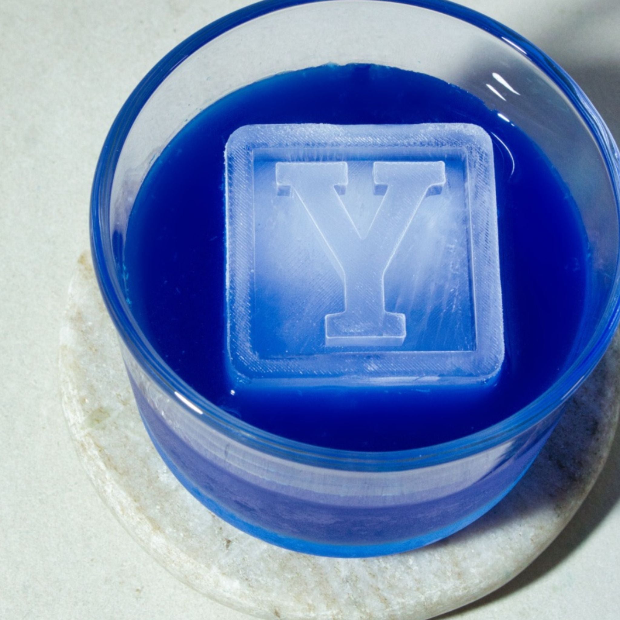 Custom Letter Y Ice Tray – Personalised Gift for Yasmine, Yusuf, Yara & More - Chilled Out Creations