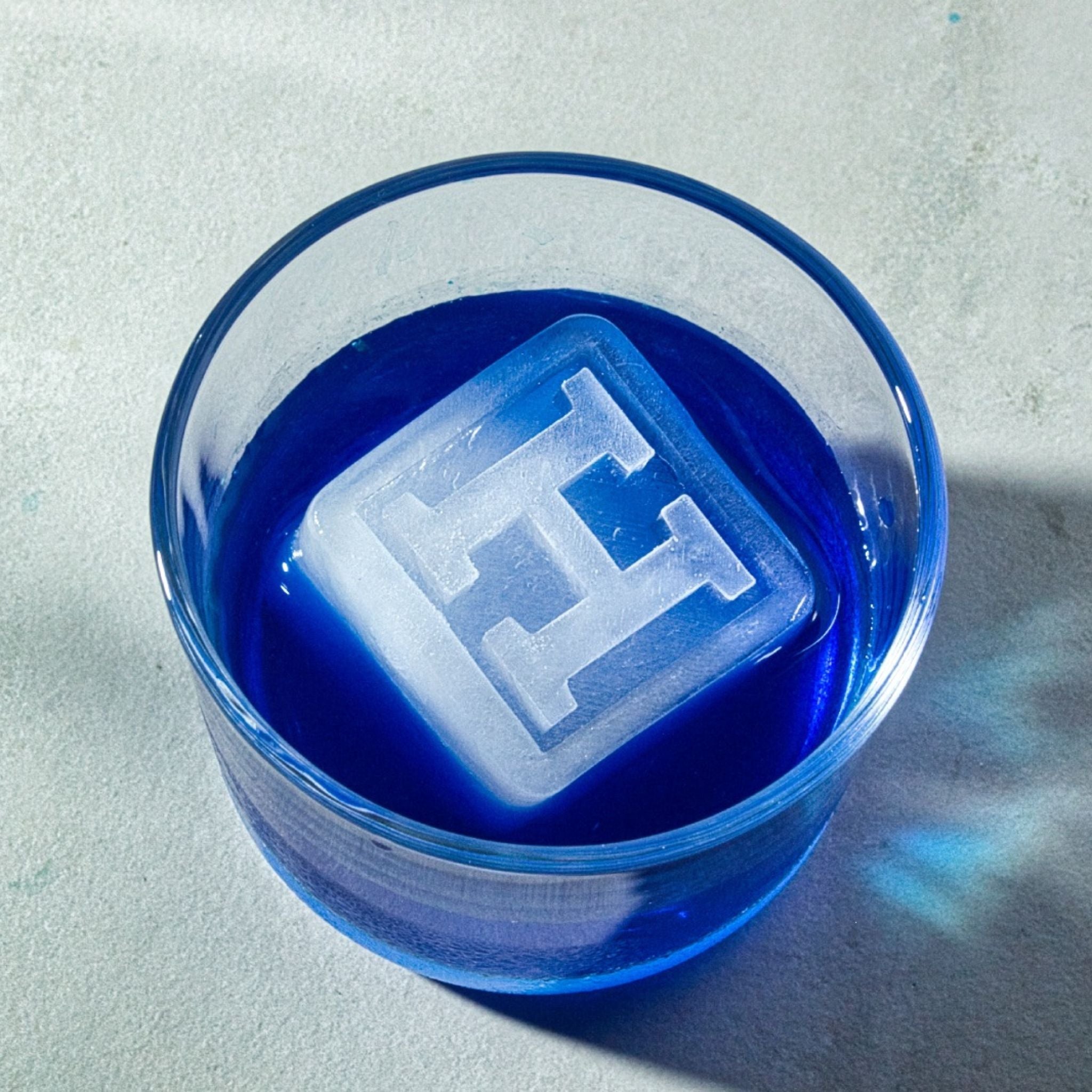 Forest Green H Ice Tray — Crafted for a Memorable Custom Gift for Husband - Chilled Out Creations