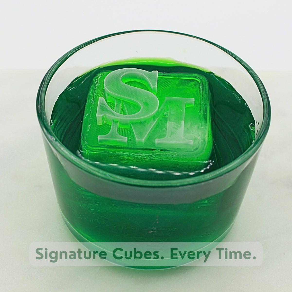 Freeze Your Strength – Custom Logo + Initials Ice Tray - Chilled Out Creations