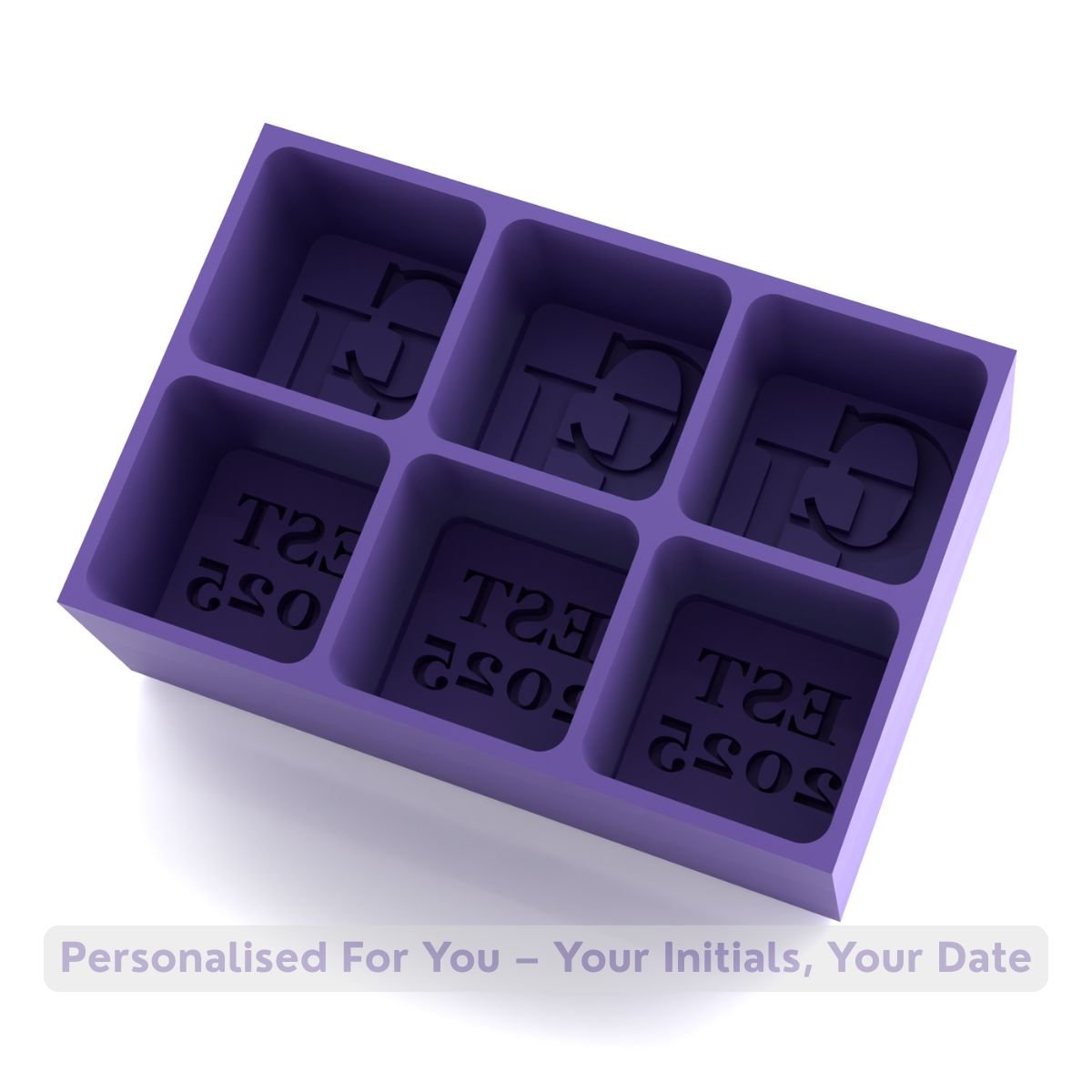 Occasion EST. Year Ice Tray – Creative Personalised Gift for Special Dates - Chilled Out Creations