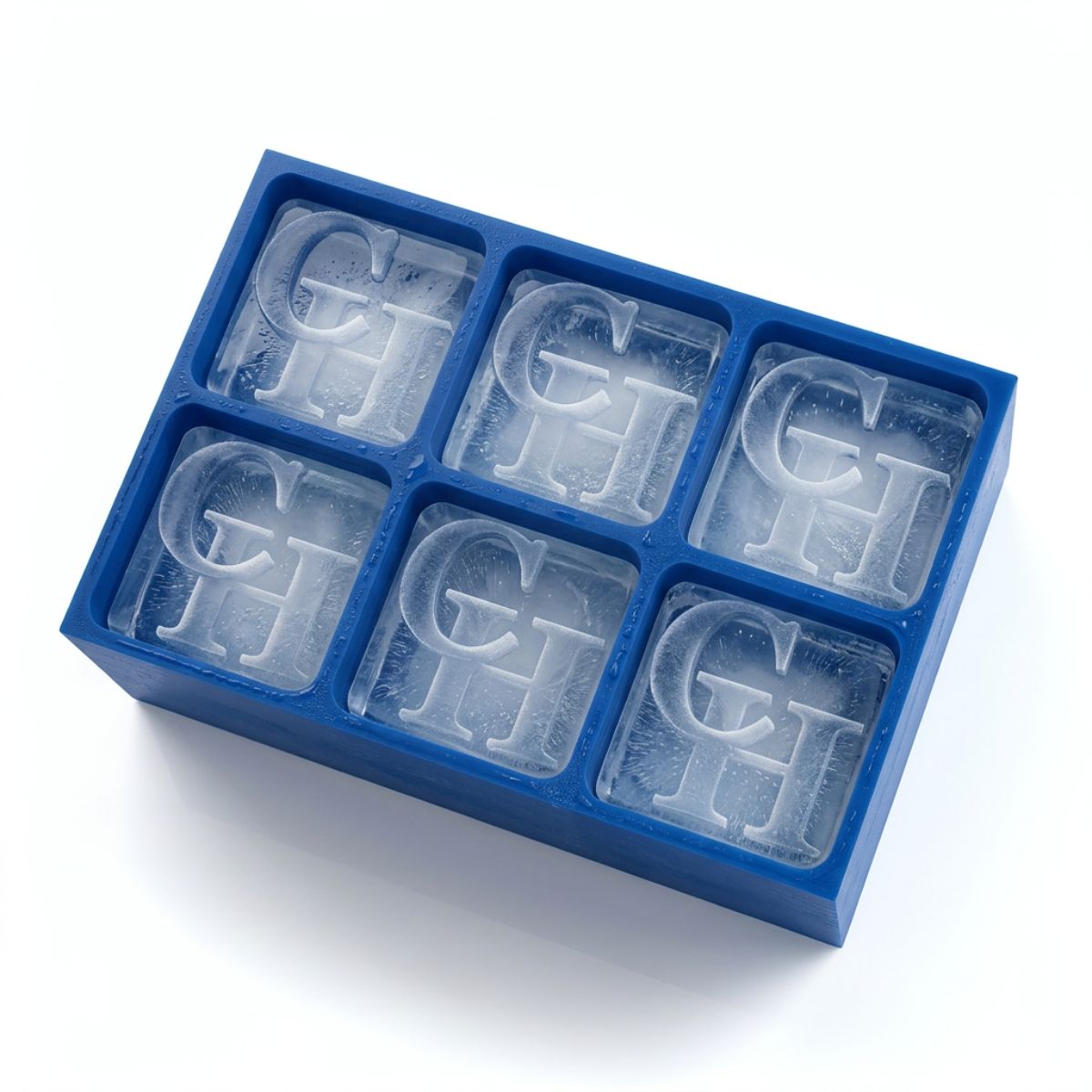 Personal Monogramed Ice Tray – Custom Keepsake for Boyfriends, Girlfriends & Partners - Chilled Out Creations