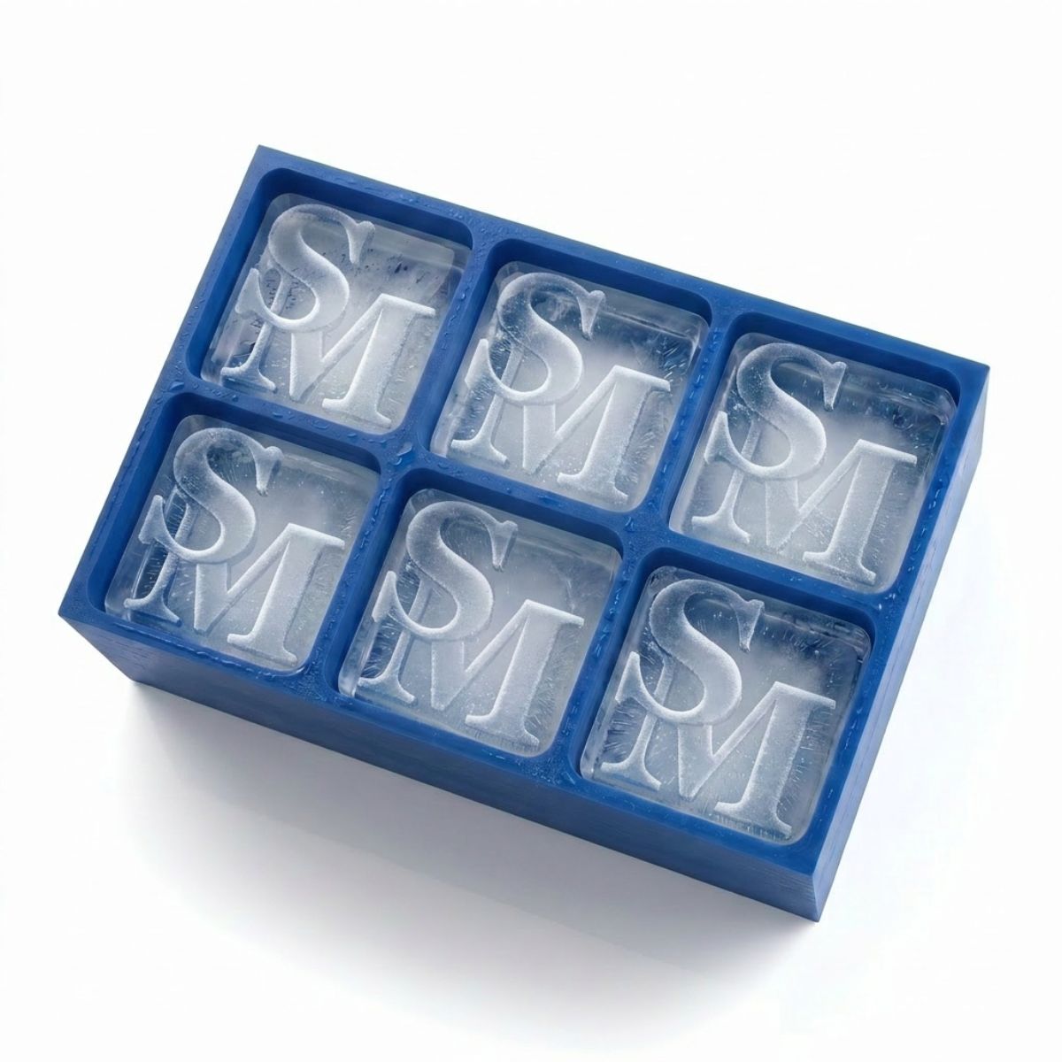 Premium Monogram Ice Tray – Personalised Keepsake for Stylish Home Bars - Chilled Out Creations