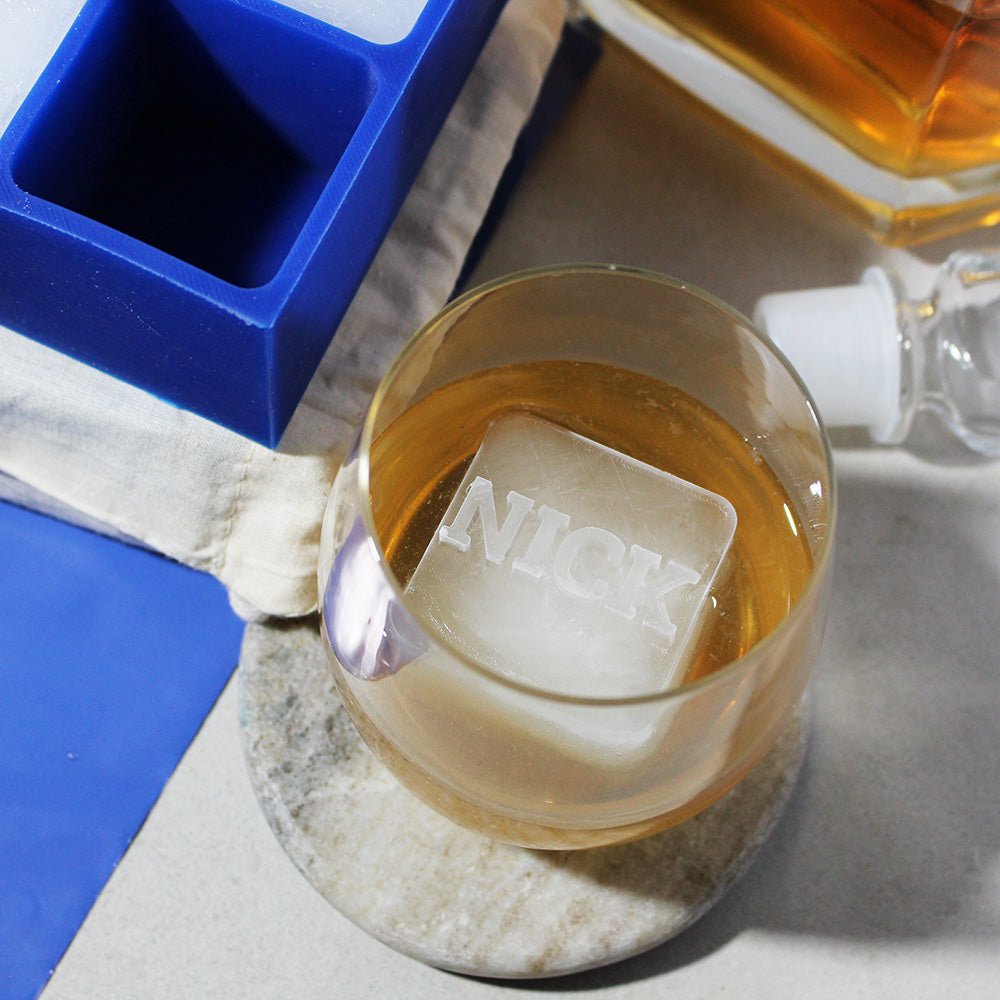Raise a Glass to 40 – Birthday Gift Ice Tray with Custom Name & Age - Chilled Out Creations