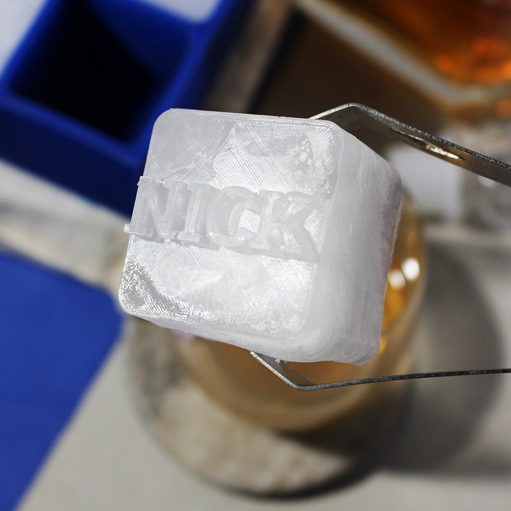 Raise a Glass to 40 – Birthday Gift Ice Tray with Custom Name & Age - Chilled Out Creations