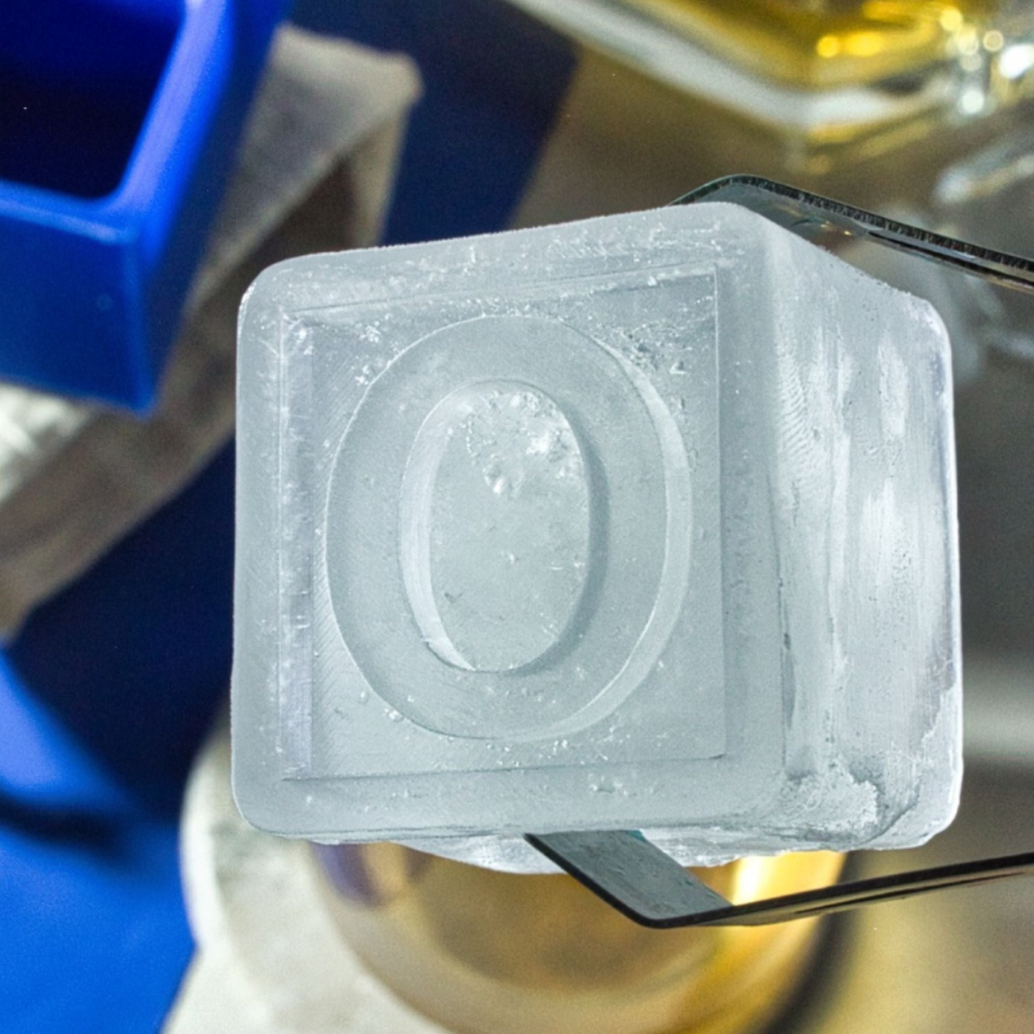 Romantic Accent — Smoky Black O Ice Tray to Elevate Gifts For Your Man - Chilled Out Creations