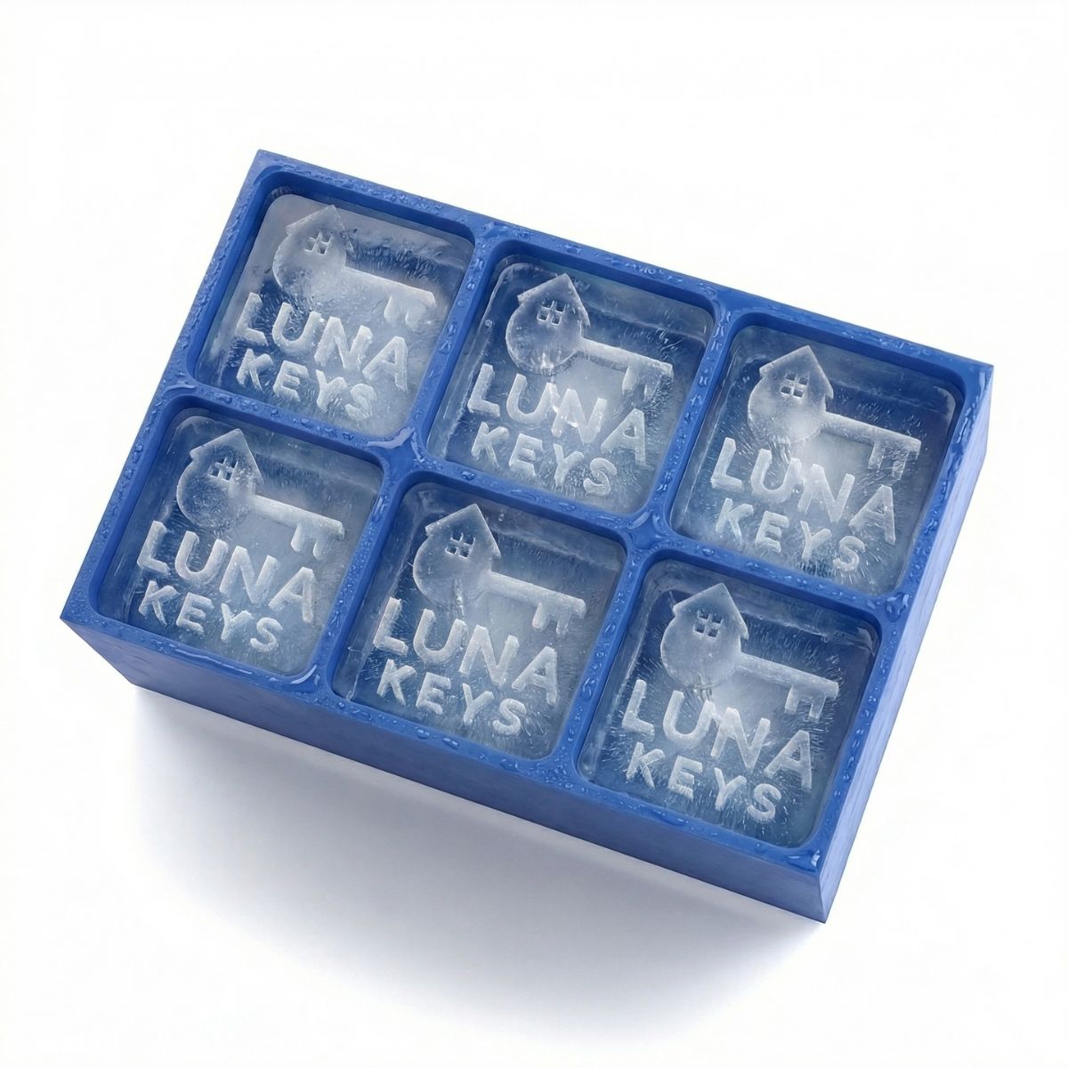 Settlement Cheers – Custom Logo Ice Trays for Real Estate Gifts - Chilled Out Creations