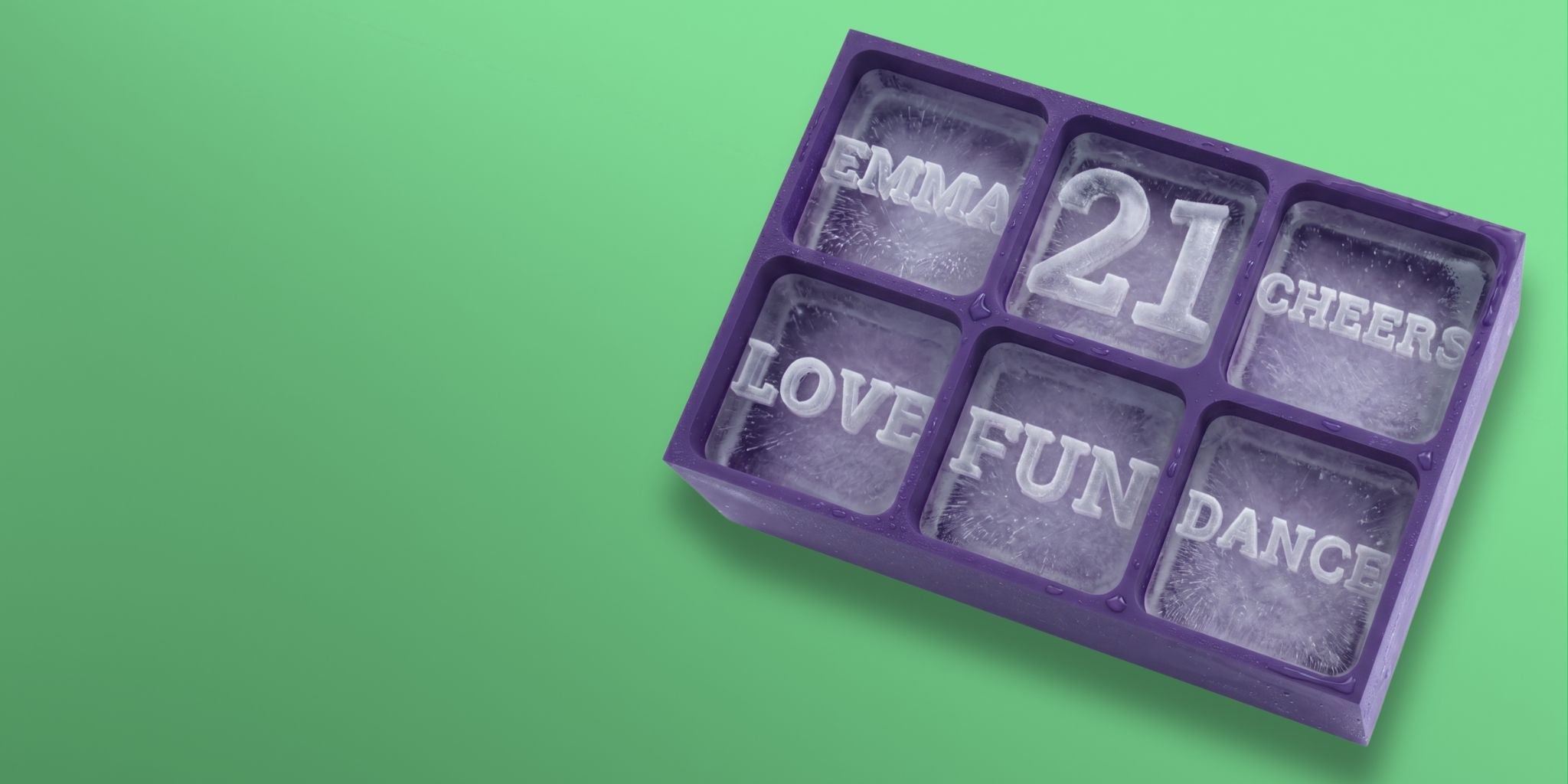 Personal Message Ice Cube Trays – Fun Gifts That Freeze a Smile - Chilled Out Creations