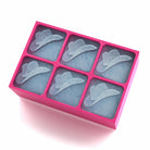  Pink ice cube tray with cowboy hat moulds – perfect for bachelorette parties, western girls' nights, or novelty gifts.