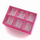 Charming pink ice cube tray with raised I lettering – for heartfelt custom gifting