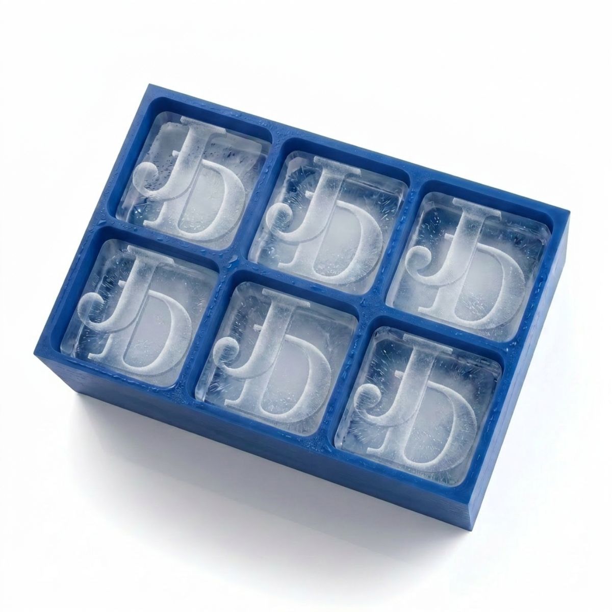 Birthday & Holiday Monogram Ice Tray – Personalised Gift for Men - Chilled Out Creations
