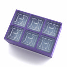 Cheerful Highlight — Dusty Blue H Ice Tray for One of a Kind Present for Men - Chilled Out Creations