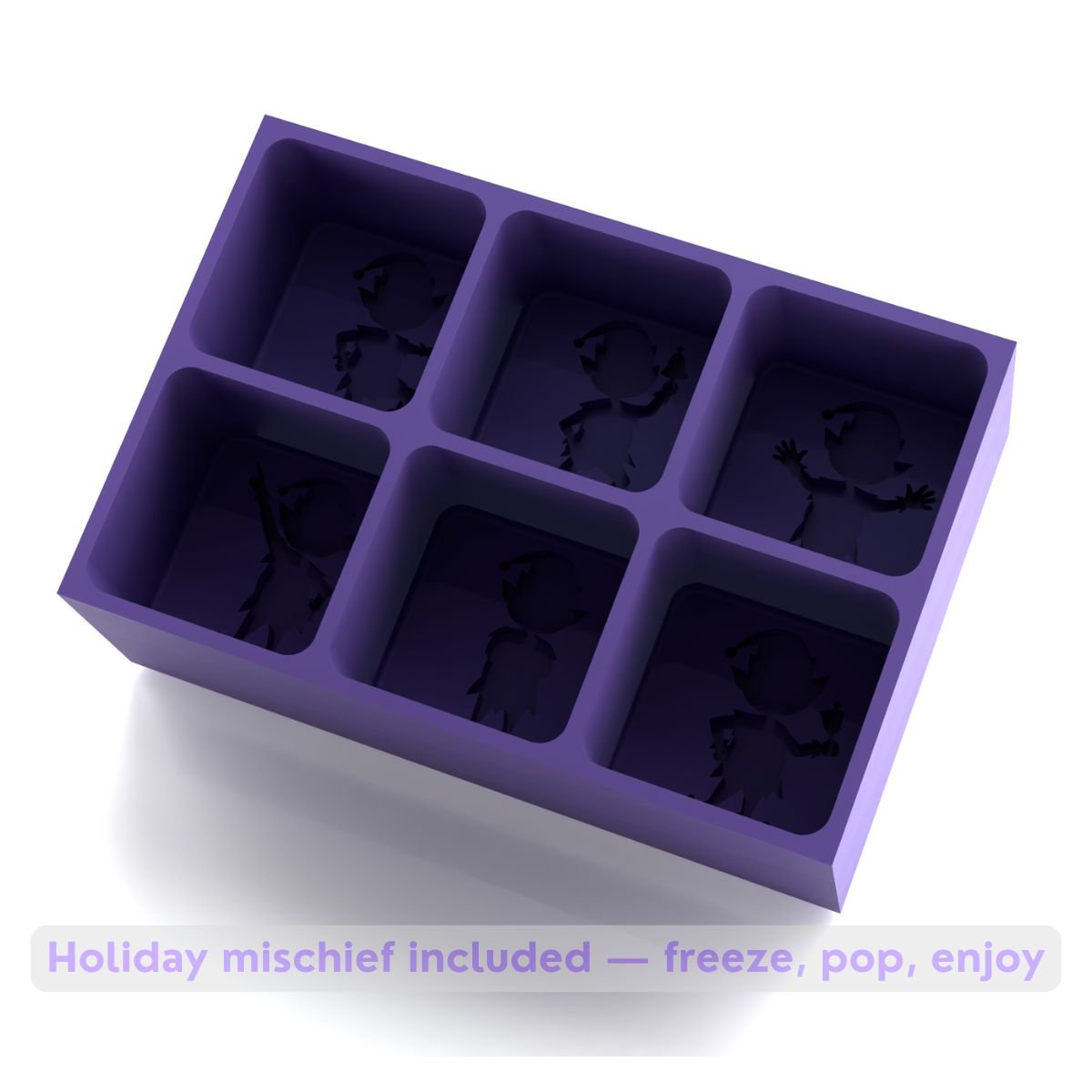 Christmas Elf Ice Tray – Bring Cheeky Festive Fun to Your Cocktails - Chilled Out Creations