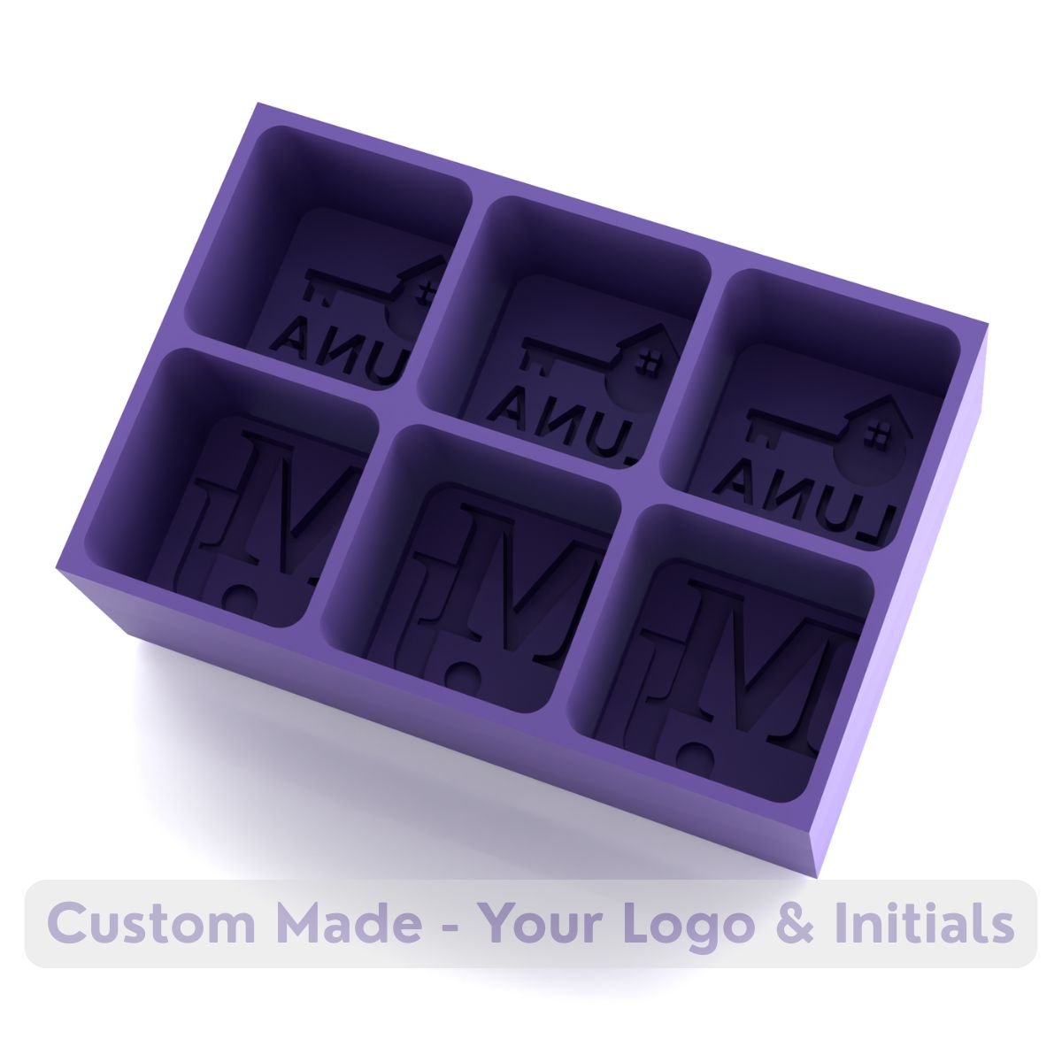 Close the Deal – Custom Logo + Initials Ice Tray for Real Estate Brands - Chilled Out Creations