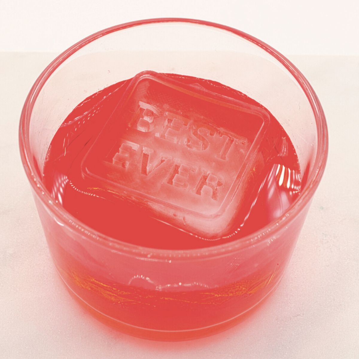 Cool Words, Cooler Drinks – Personal Message Ice Cube Tray for Dad - Chilled Out Creations