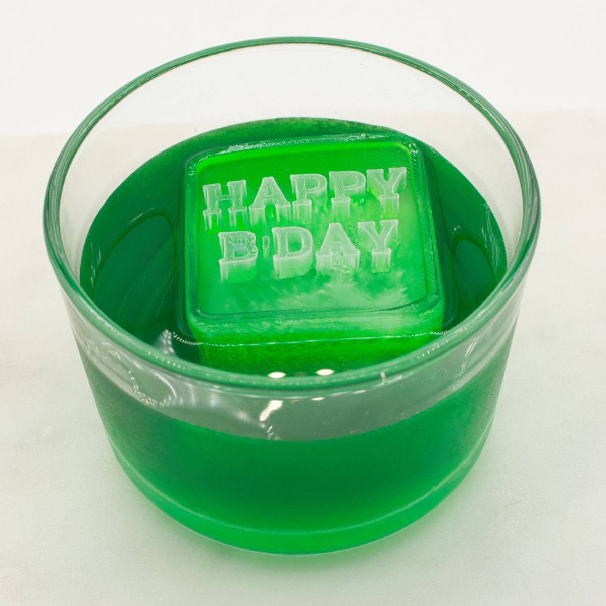 Cool Words, Cooler Drinks – Personal Message Ice Cube Tray for Dad - Chilled Out Creations
