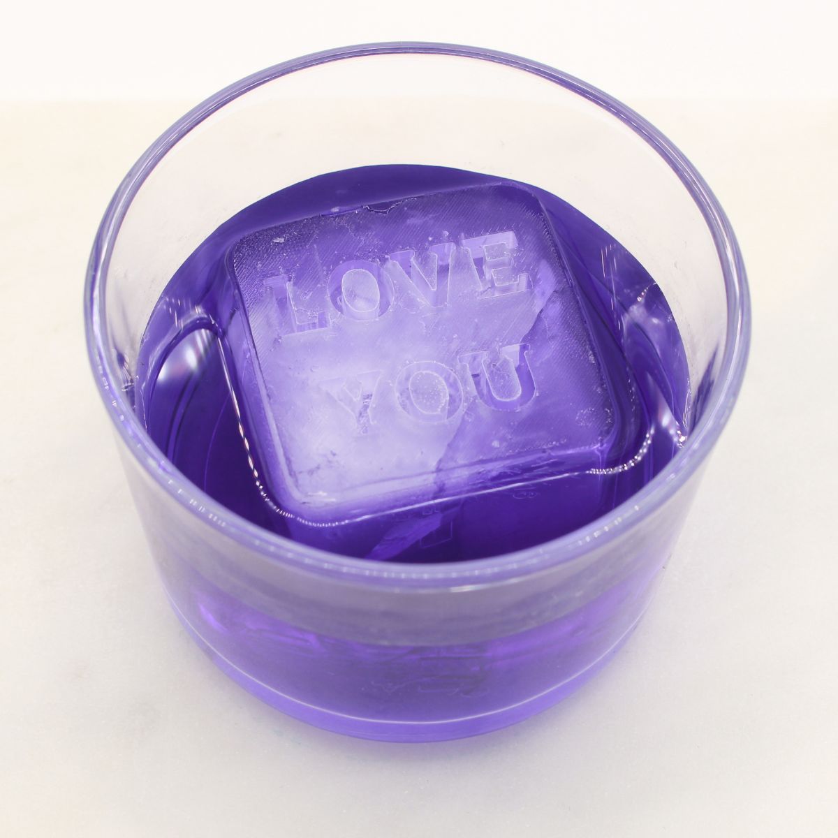 Cool Words, Cooler Drinks – Personal Message Ice Cube Tray for Dad - Chilled Out Creations