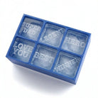 Cool Words, Cooler Drinks – Personal Message Ice Cube Tray for Dad - Chilled Out Creations