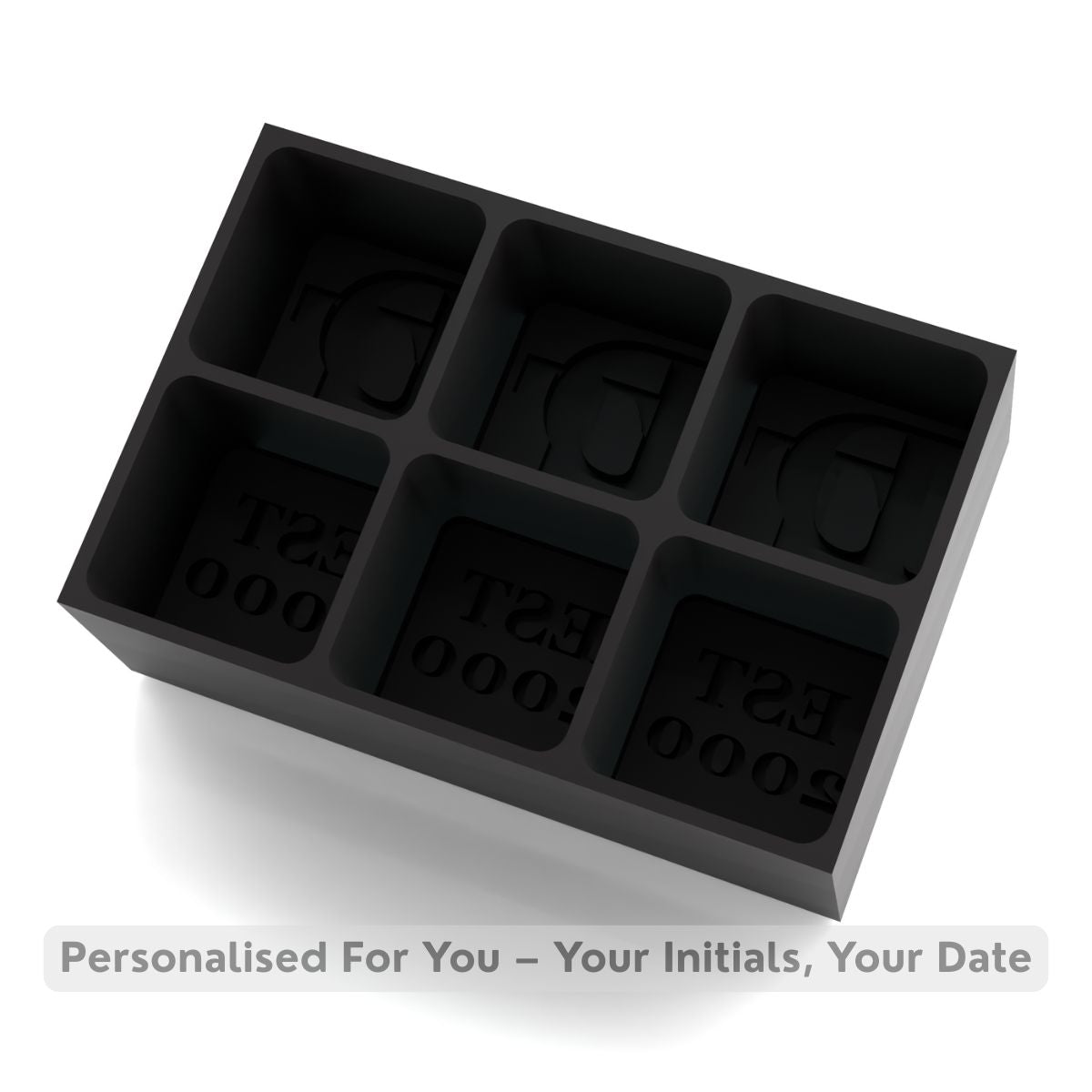 Custom EST. Year Ice Tray – Personalised Gift for Birth Year or Milestone Dates - Chilled Out Creations