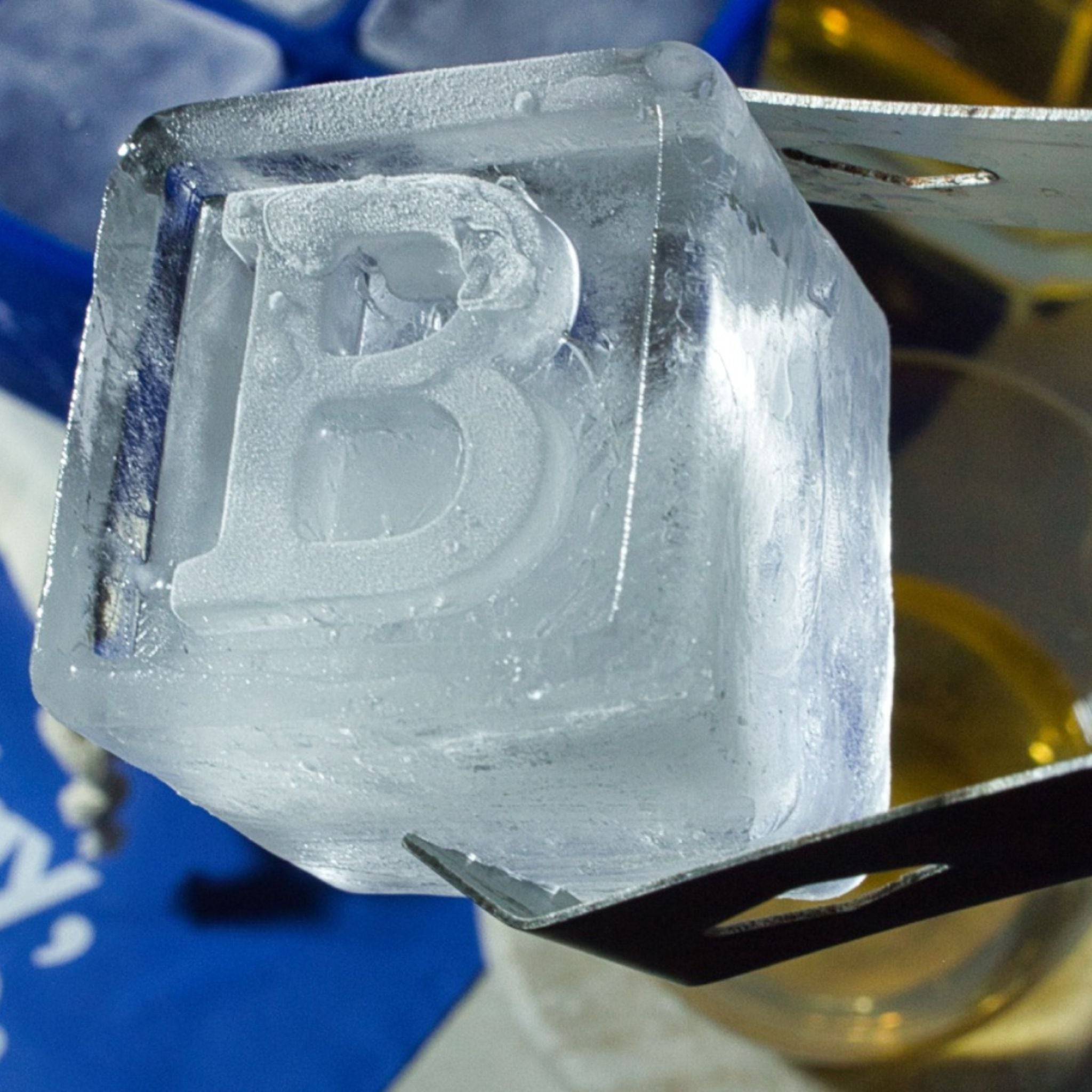 Custom Letter B Ice Tray – Personalised Monogram Gift for Benjamin, Bella, Blake & More - Chilled Out Creations