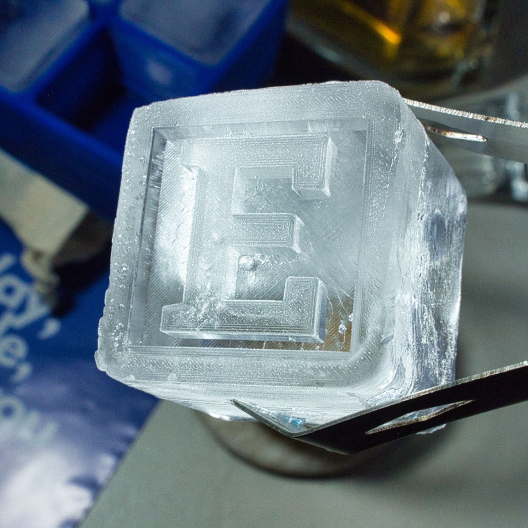 Custom Letter E Ice Tray – Personalised Gift for Emily, Ethan, Ellie & More - Chilled Out Creations