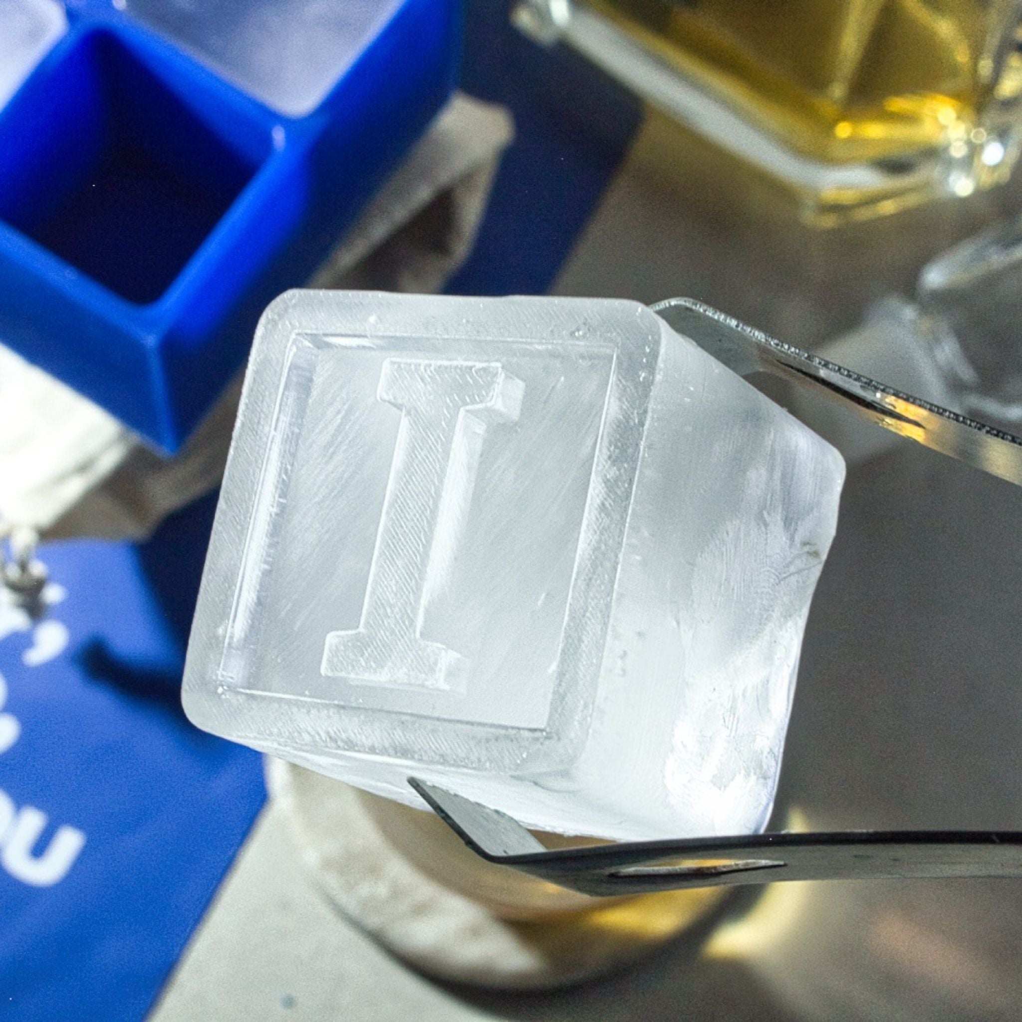 Custom Letter I Ice Tray – Personalised Gift for Isaac, Ivy, Isla & More - Chilled Out Creations