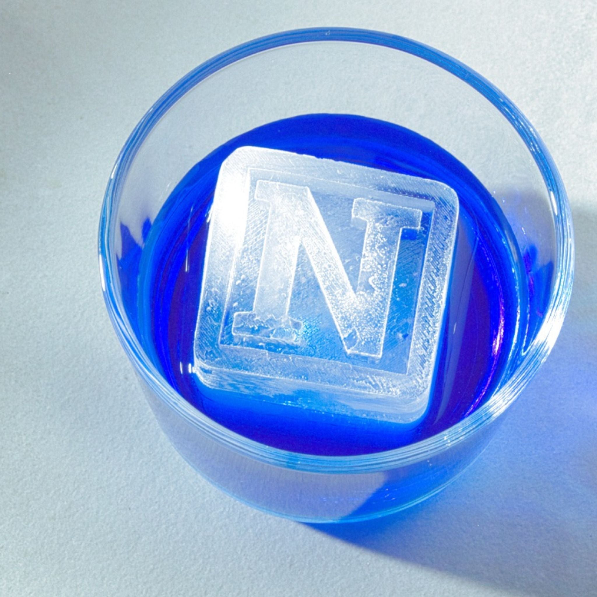 Custom Letter N Ice Tray – Personalised Gift for Noah, Natalie, Nate & More - Chilled Out Creations