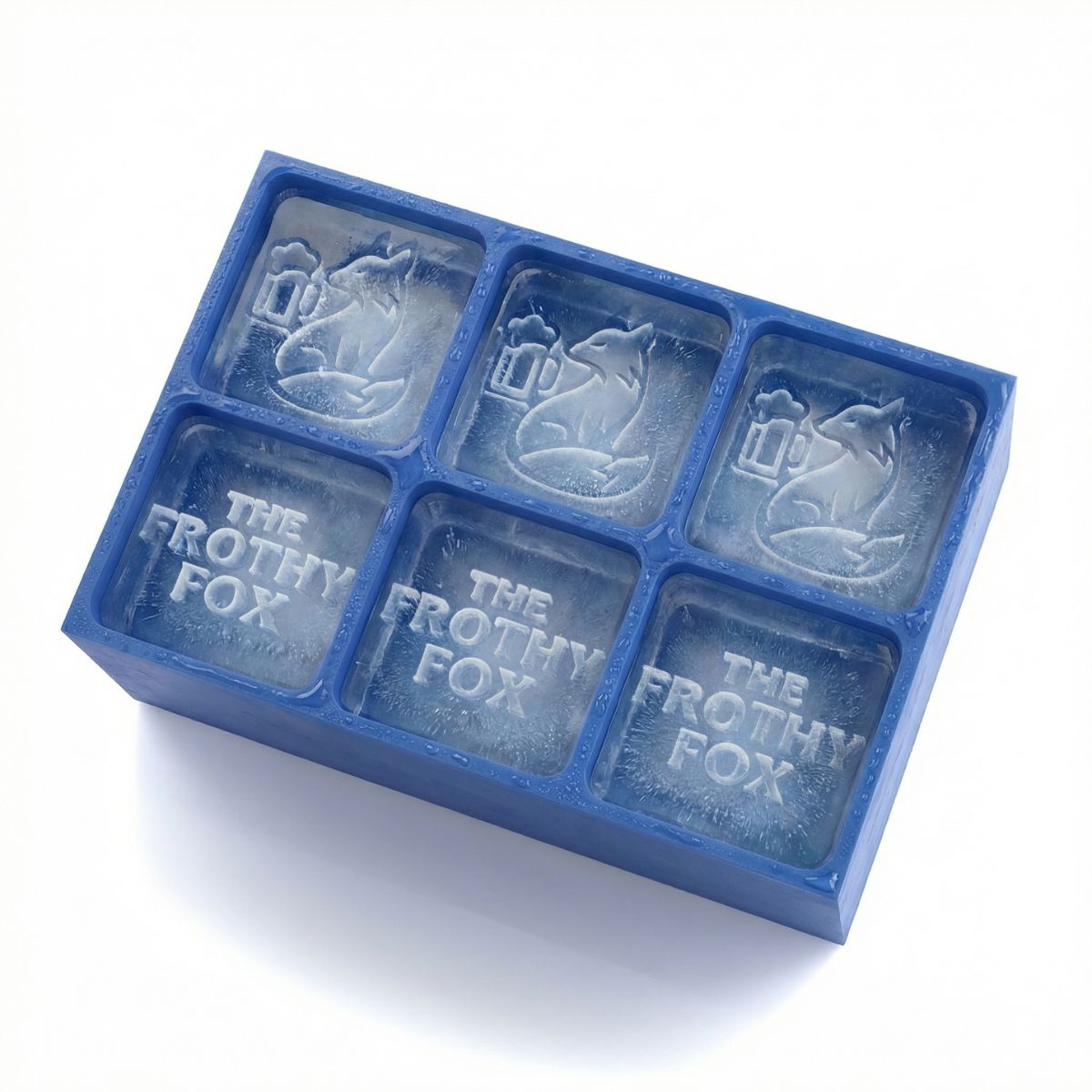 Custom Logo Ice Cubes for Bars – Branded Promotional Barware - Chilled Out Creations
