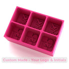 Custom Logo + Initials Ice Tray – Personalised Silicone Moulds for Brands & Events - Chilled Out Creations