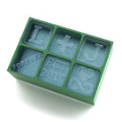 Custom Love Story Ice Tray – Initials, EST Date & Forever Symbol in Every Cube - Chilled Out Creations