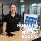 Freeze Your Strength – Custom Logo + Initials Ice Tray - Chilled Out Creations