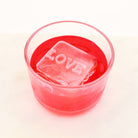 Love Etched in Ice – Custom Message Ice Cube Tray for Romantic Celebrations - Chilled Out Creations