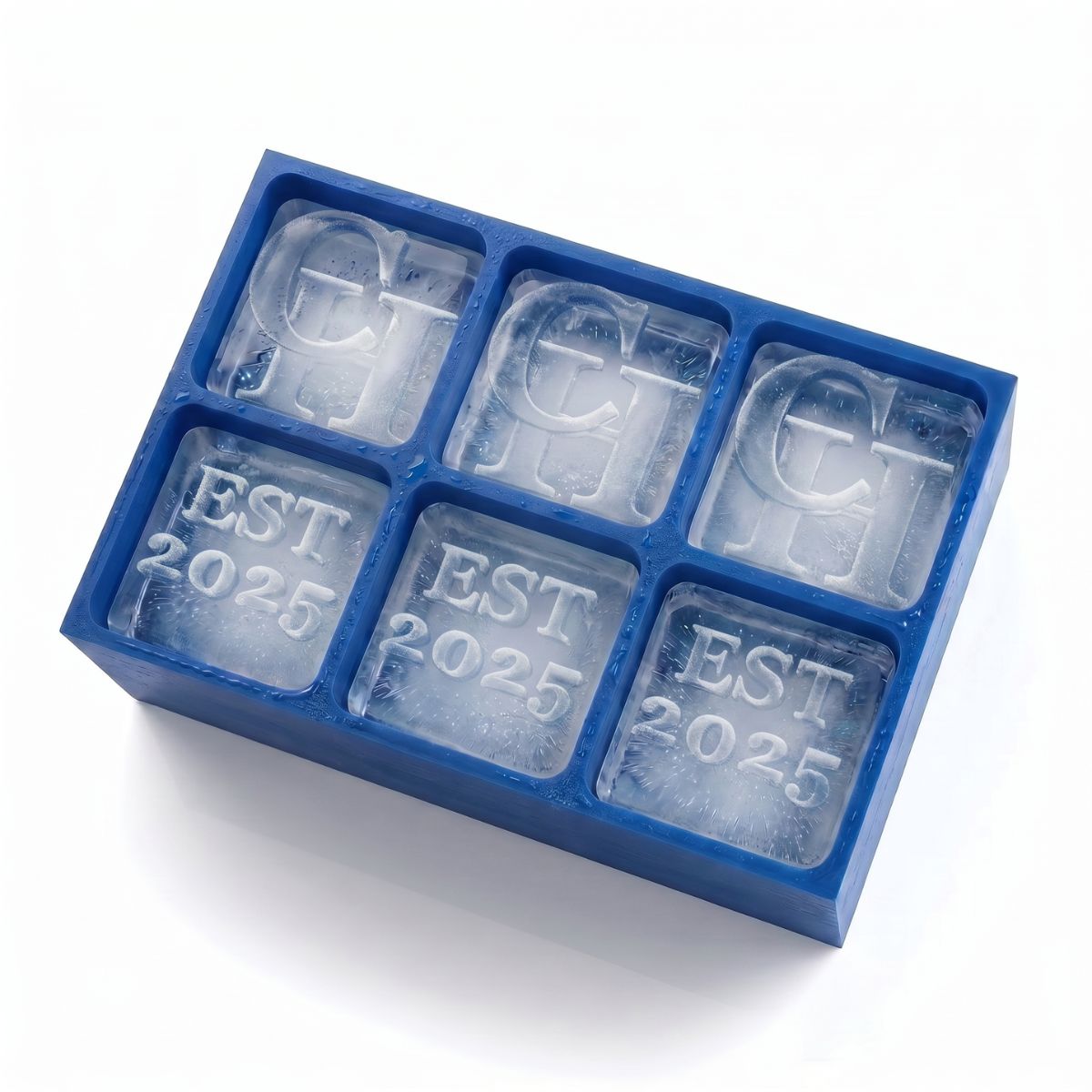 Occasion EST. Year Ice Tray – Creative Personalised Gift for Special Dates - Chilled Out Creations