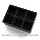 Personalised Couples Initials Ice Cube Tray – Romantic Gift for Him or Her - Chilled Out Creations