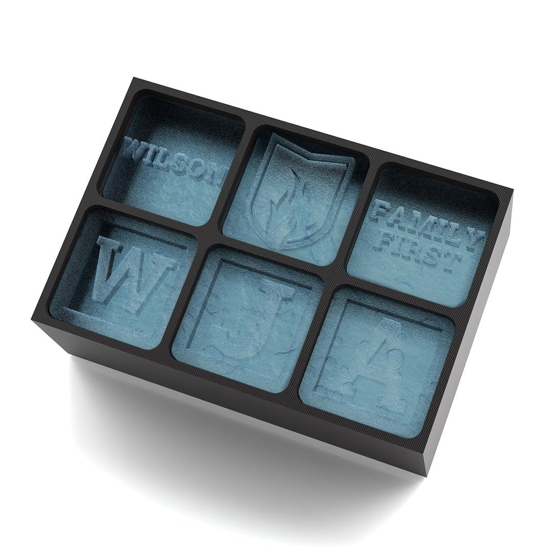 Personalised Family and Friends Ice Tray – Custom Logo Ice Cubes for Special Memories - Chilled Out Creations