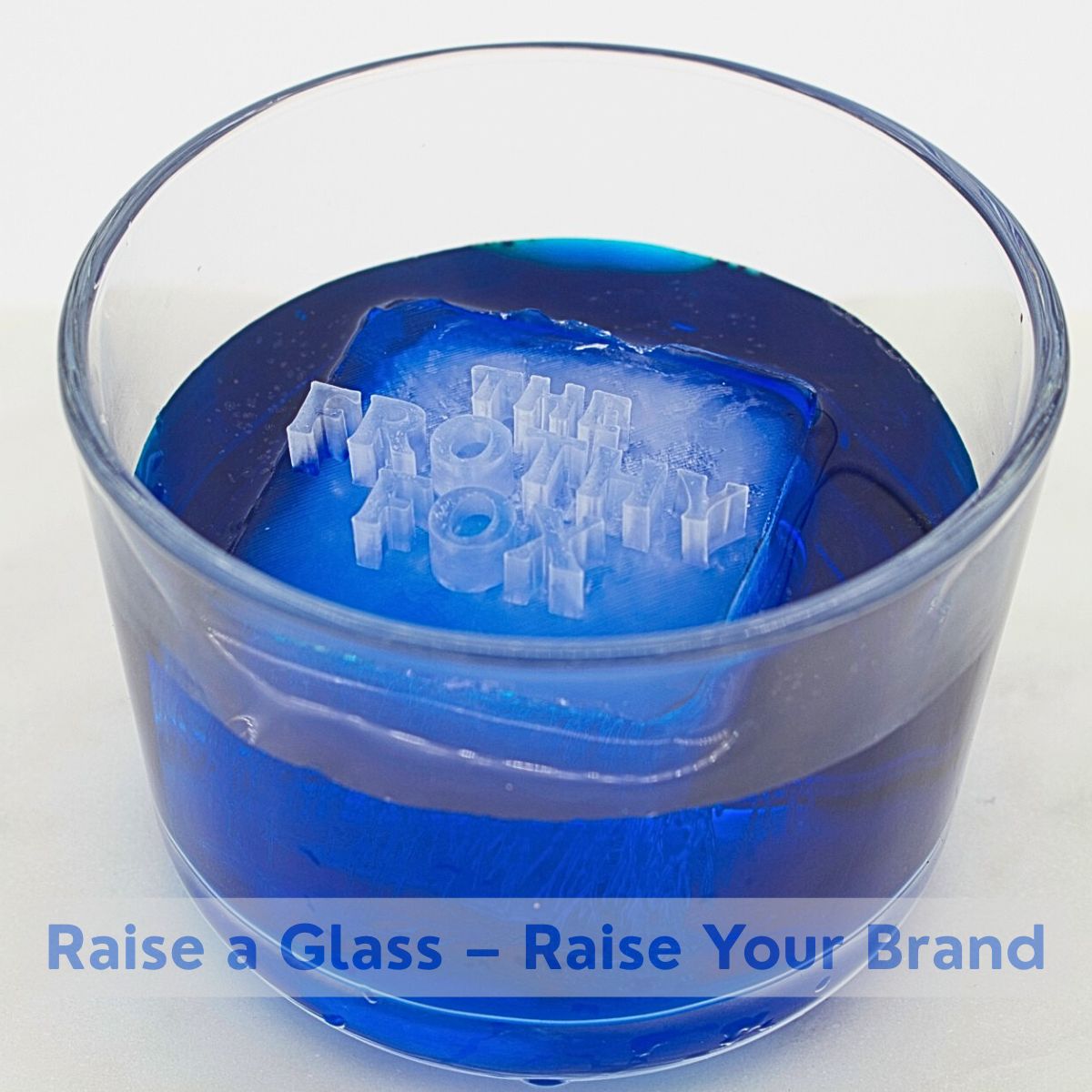 Pour with Pride – Custom Logo + Initials Ice Tray for Bars & Hospitality - Chilled Out Creations