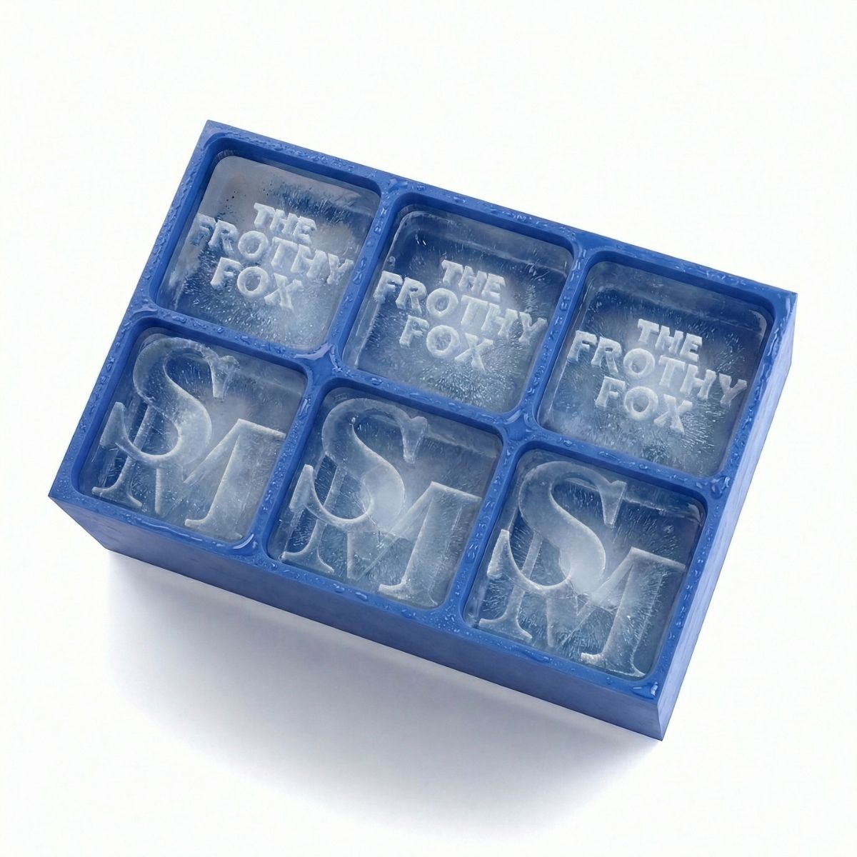 Pour with Pride – Custom Logo + Initials Ice Tray for Bars & Hospitality - Chilled Out Creations