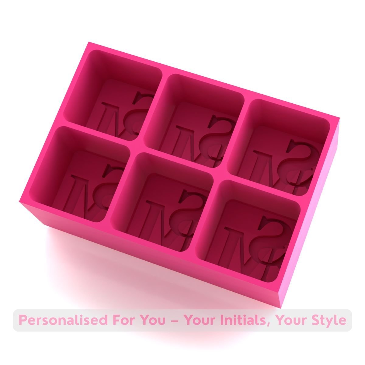 Premium Monogram Ice Tray – Personalised Keepsake for Stylish Home Bars - Chilled Out Creations