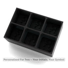 Romantic Monogrammed Ice Cube Tray– Personalised Gift for Valentine’s Day or Christmas - Chilled Out Creations